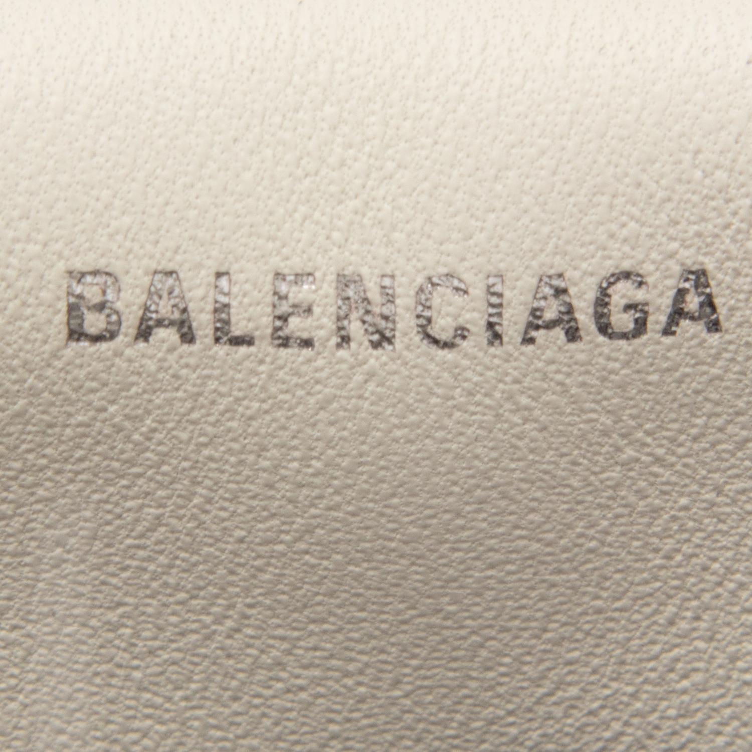 BALENCIAGA, FAUX FUR CRUSH BAG