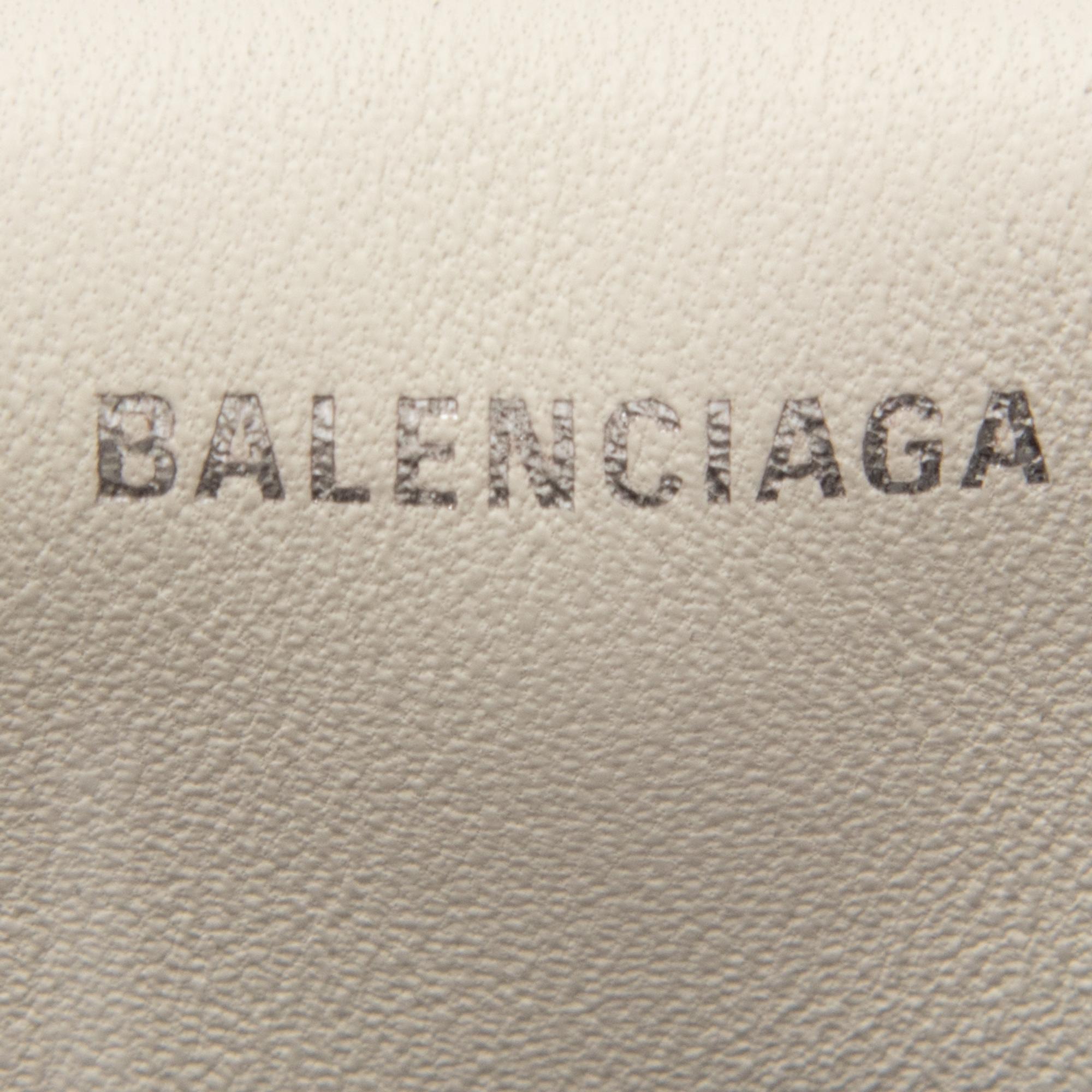 BALENCIAGA, FAUX FUR CRUSH BAG