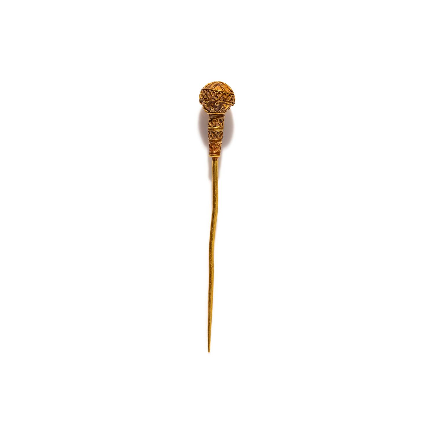 A Greek Gold Stickpin