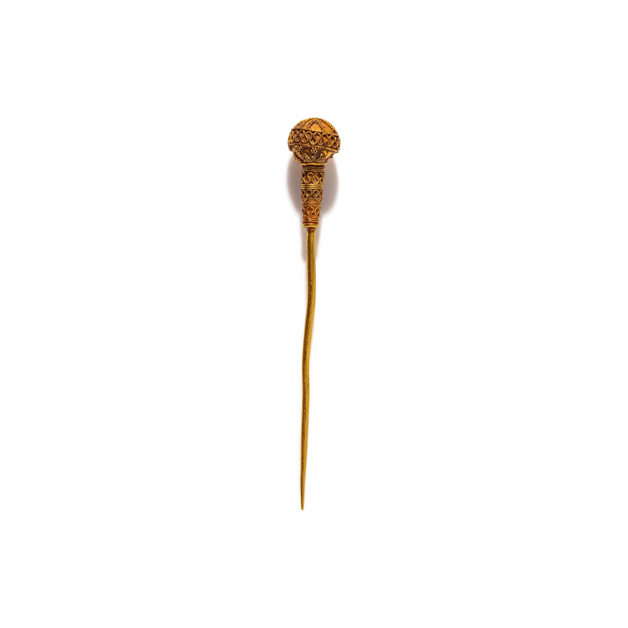A Greek Gold Stickpin