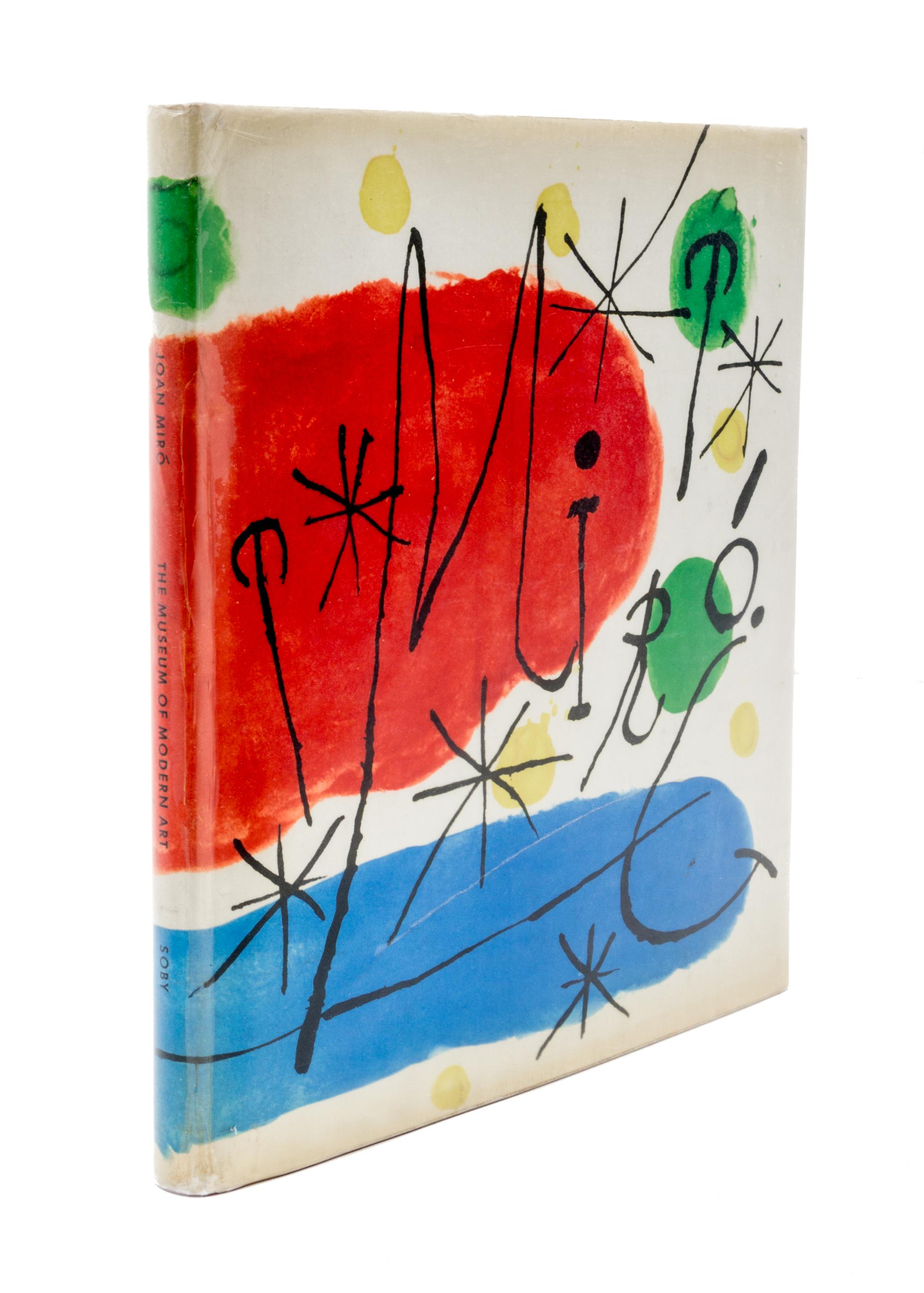 (MIRO, JOAN) SOBY, JAMES THRALL. Joan Miro. New York, 1959. Signed.