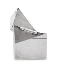 An American Silver Stamp Box