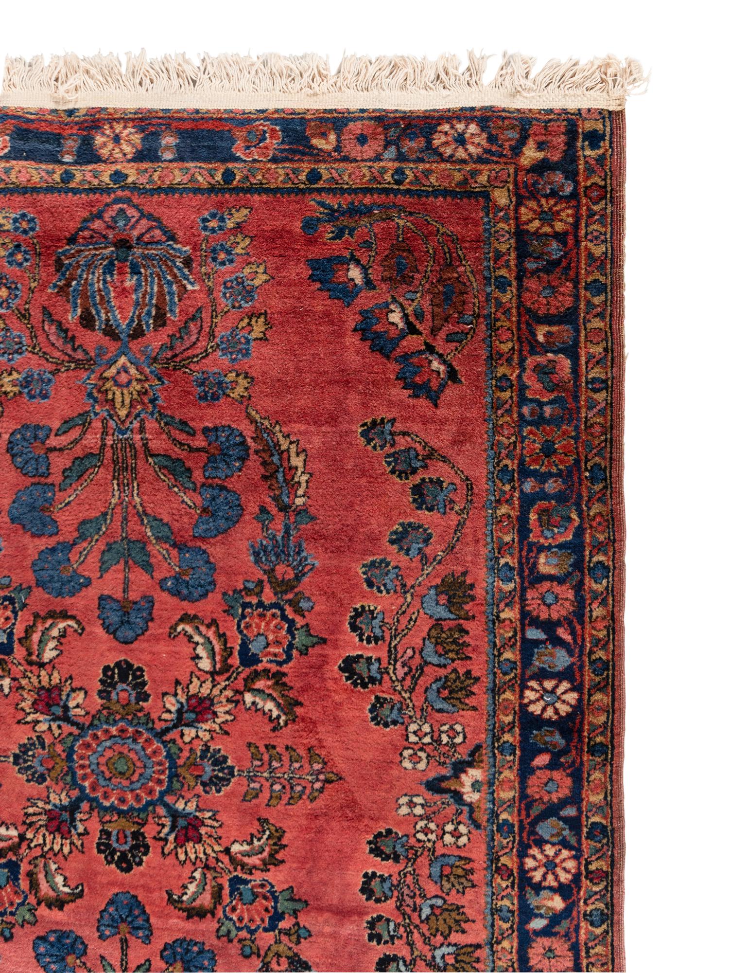 A Mohajeran Sarouk Wool Rug