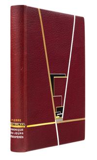 [BINDINGS]. [LÉOTARD, GENEVIÈVE - BINDER]. A group of 2 works in fine Art Deco bindings by Léotard.