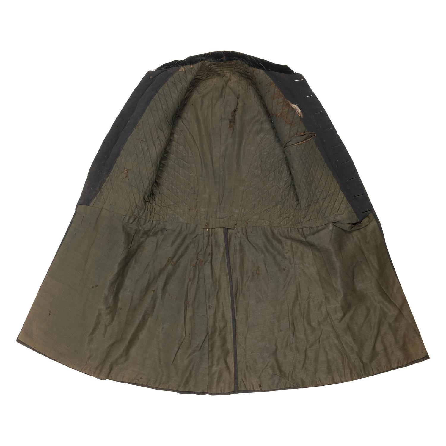Civil War to Indian Wars Era Private Purchase Officers Frock Coat with Infantry 1st Lieutenant's Shoulder Straps & Sash