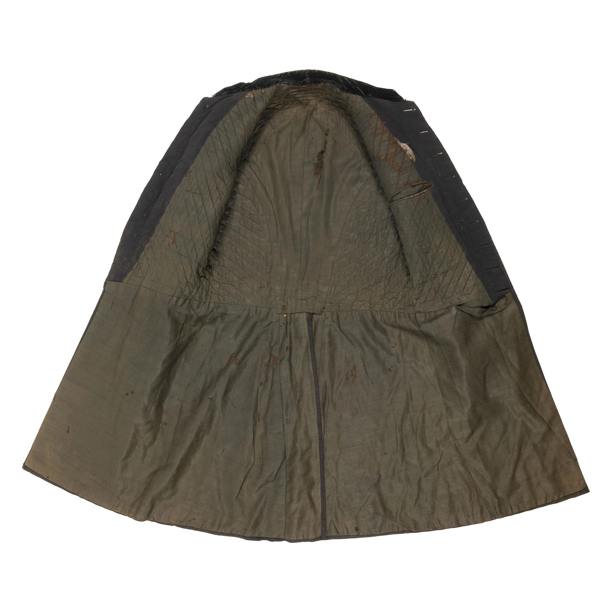 Civil War to Indian Wars Era Private Purchase Officers Frock Coat with Infantry 1st Lieutenant's Shoulder Straps & Sash
