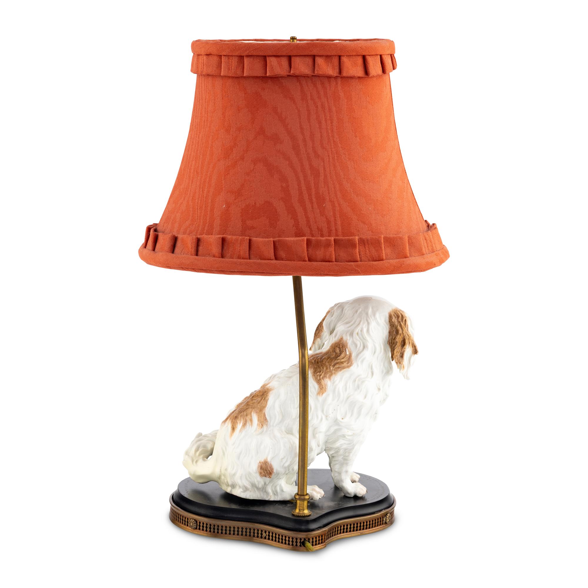 A Meissen Porcelain Figure of a Dog
