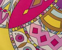 Six Designer Scarves, Including Peter Max, Ferragamo, Pucci, Gucci, and Bob Mackie, 1960-90s