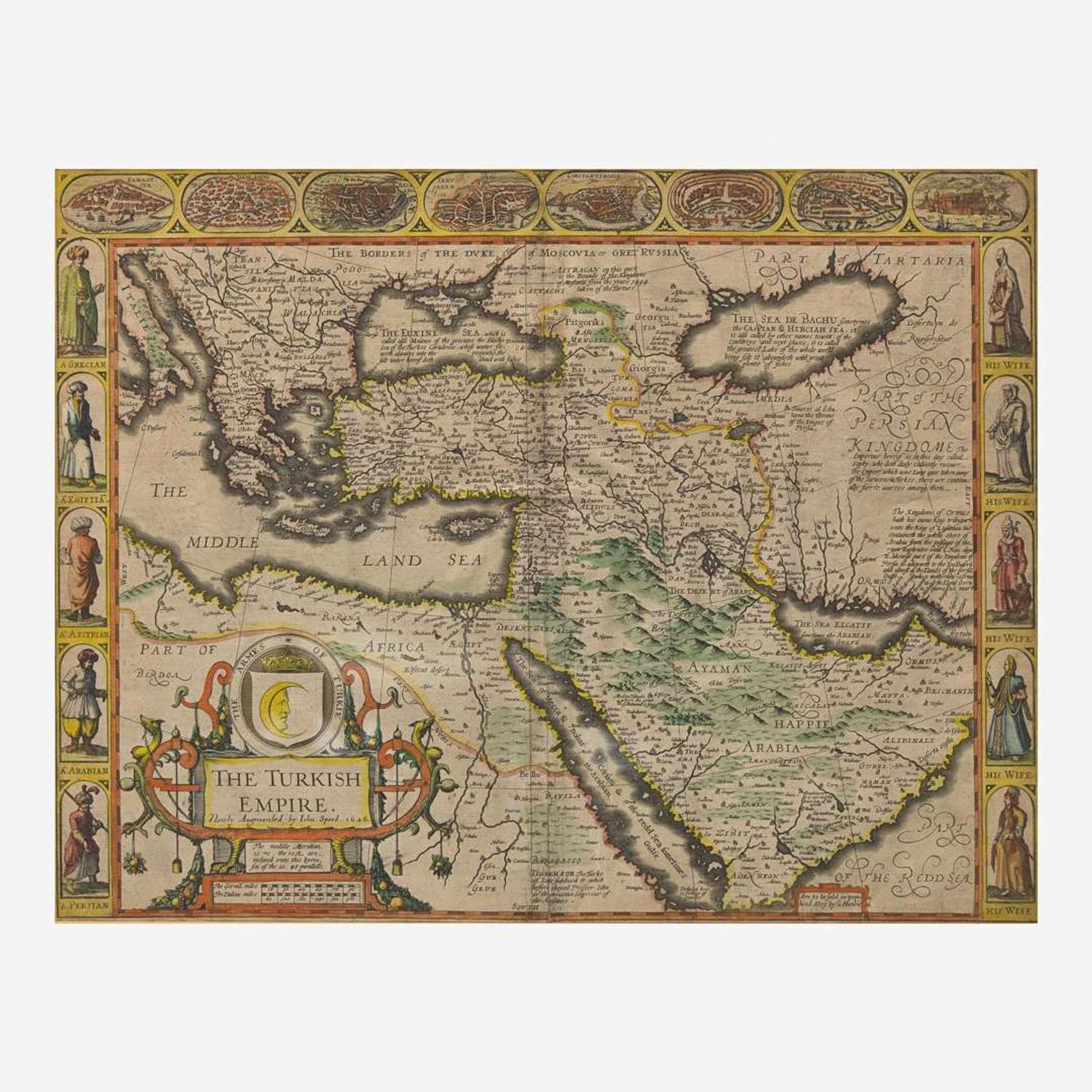 [Maps & Atlases] Speed, John The Turkish Empire