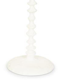 A Pair of Contemporary White Painted Floor Lamps