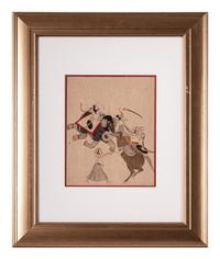 Three Indian Miniature Paintings