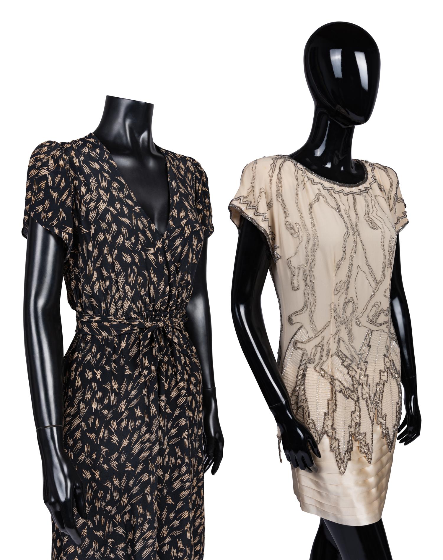 Two Dresses, One Scott Barrie and One Fabrice, 1980-90s