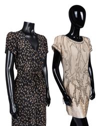 Two Dresses, One Scott Barrie and One Fabrice, 1980-90s