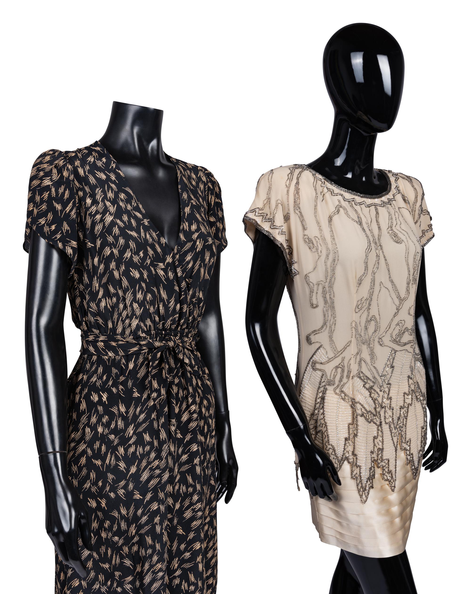 Two Dresses, One Scott Barrie and One Fabrice, 1980-90s