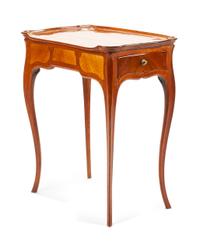 A French Fruitwood Side Table Height 29 x width 25 x depth 16 inches. — 19TH CENTURY