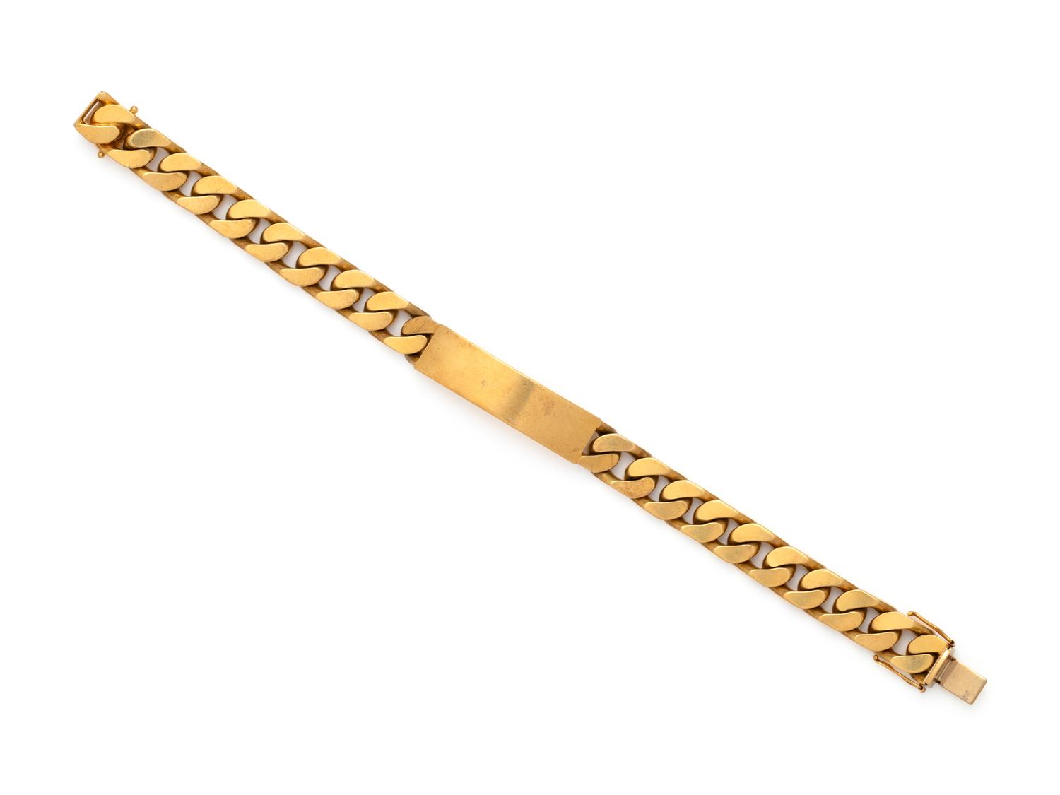 YELLOW GOLD BRACELET