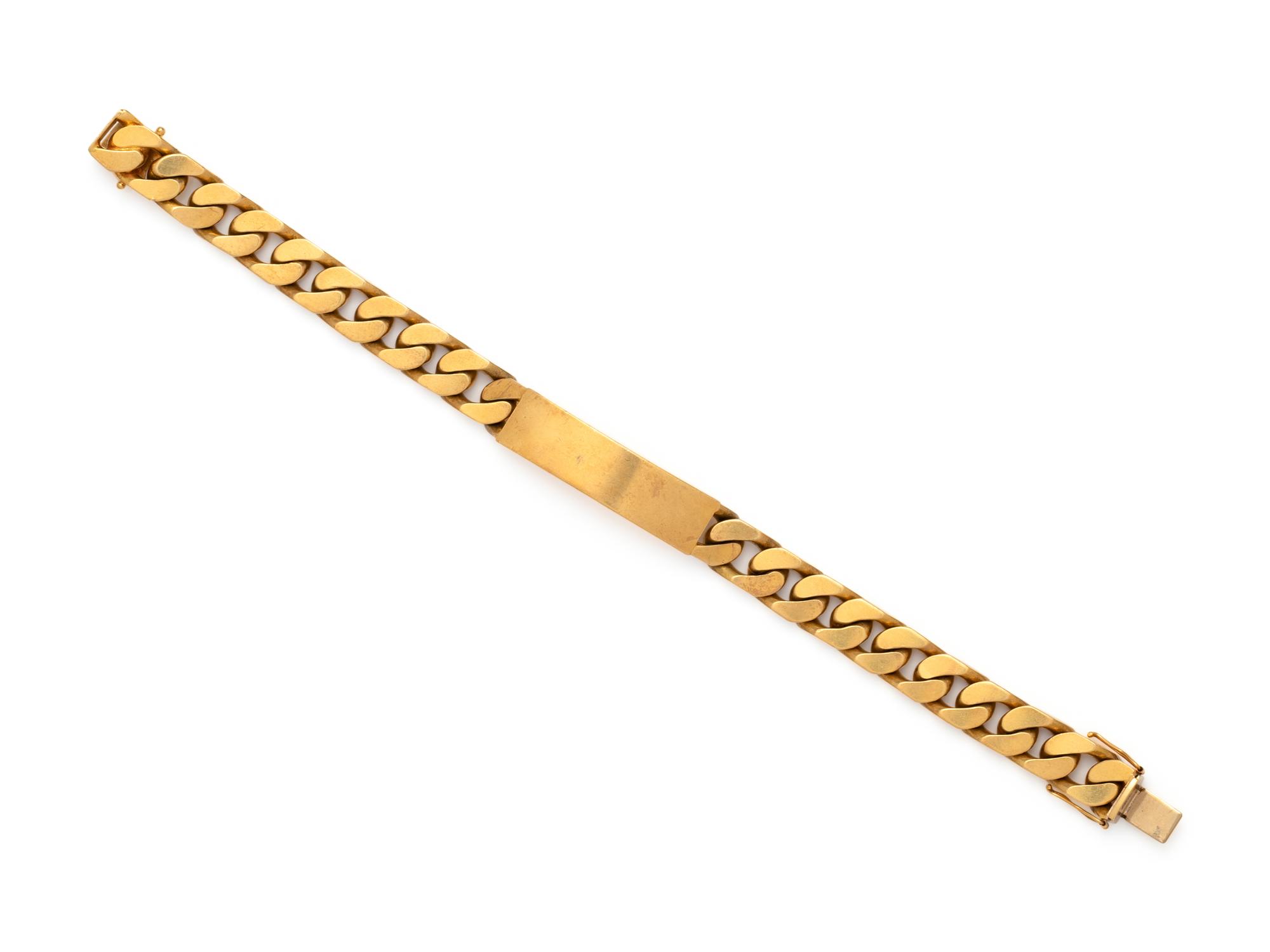 YELLOW GOLD BRACELET