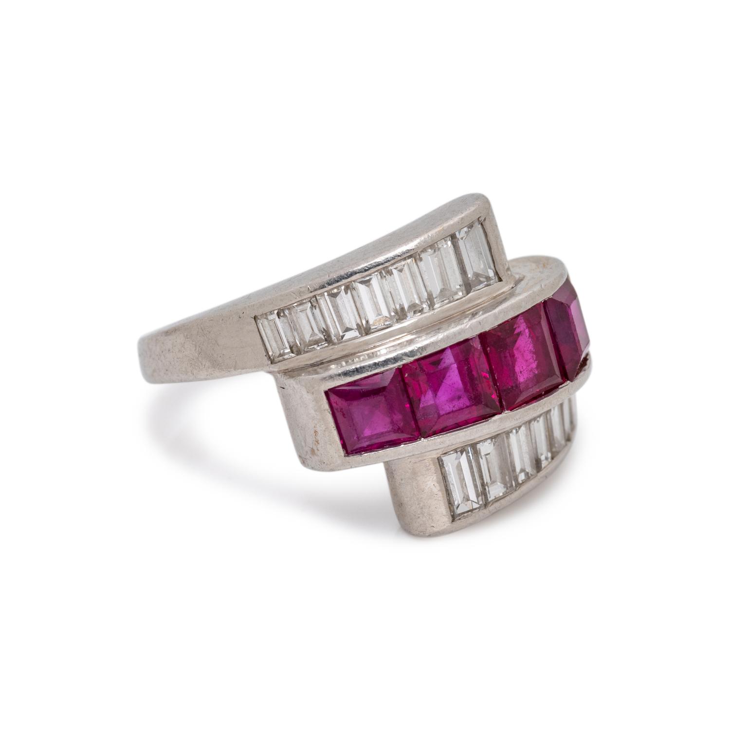 RUBY AND DIAMOND RING