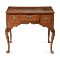 A George II Oak Dressing Table