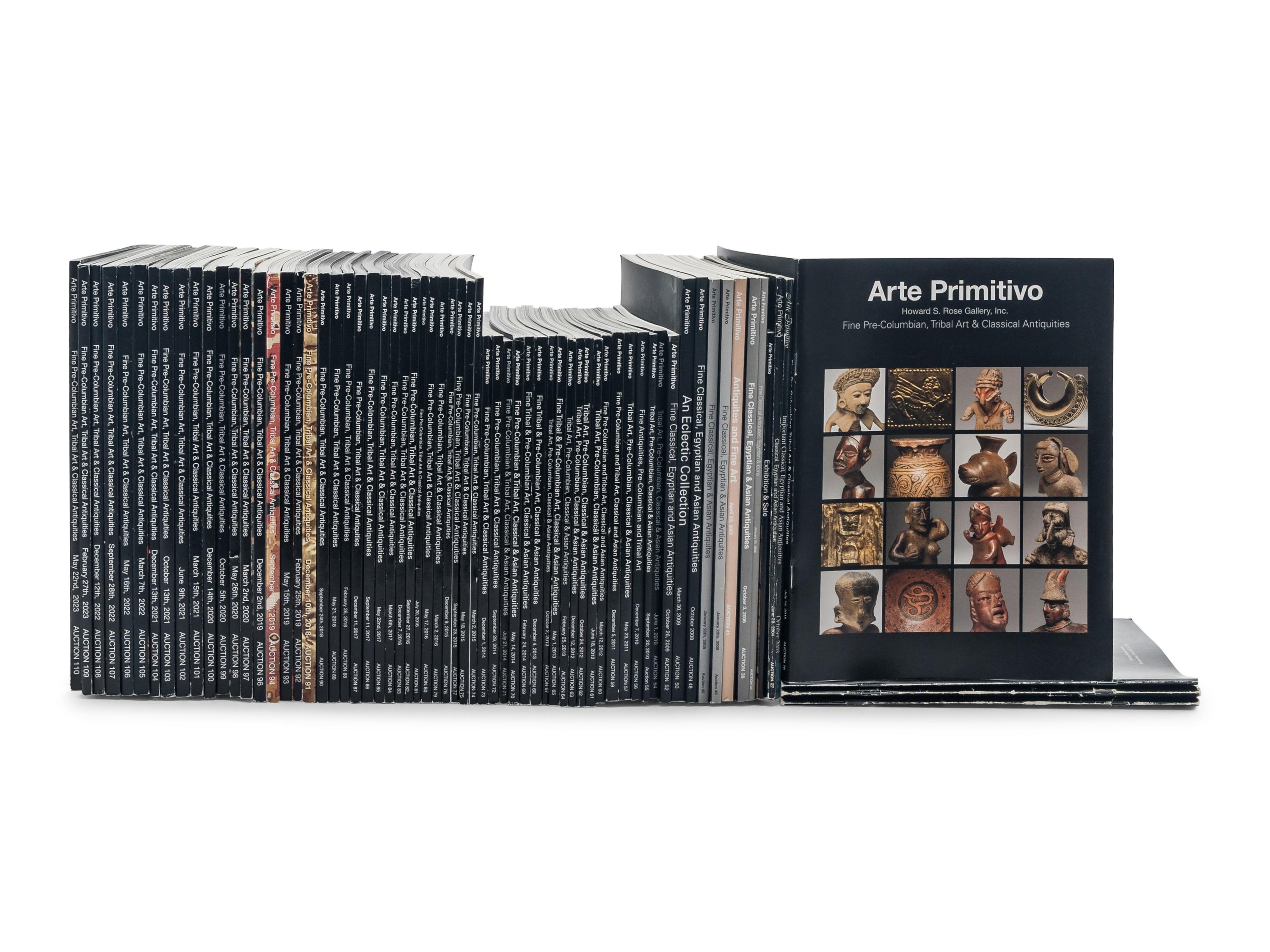 A Collection of 69 Arte Primitivo Auction Catalogues (1998-2023)
