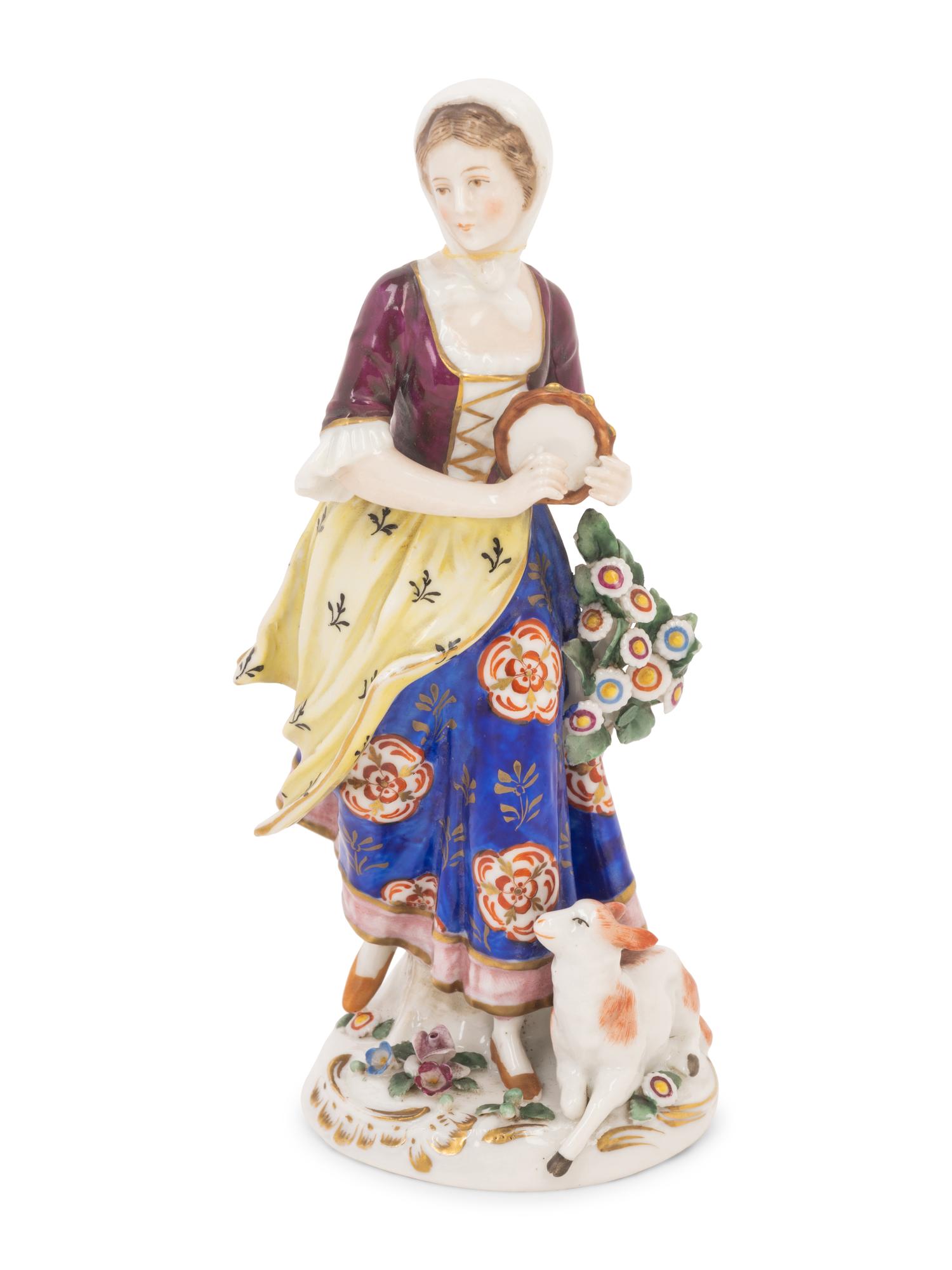 A Chelsea Porcelain Figure