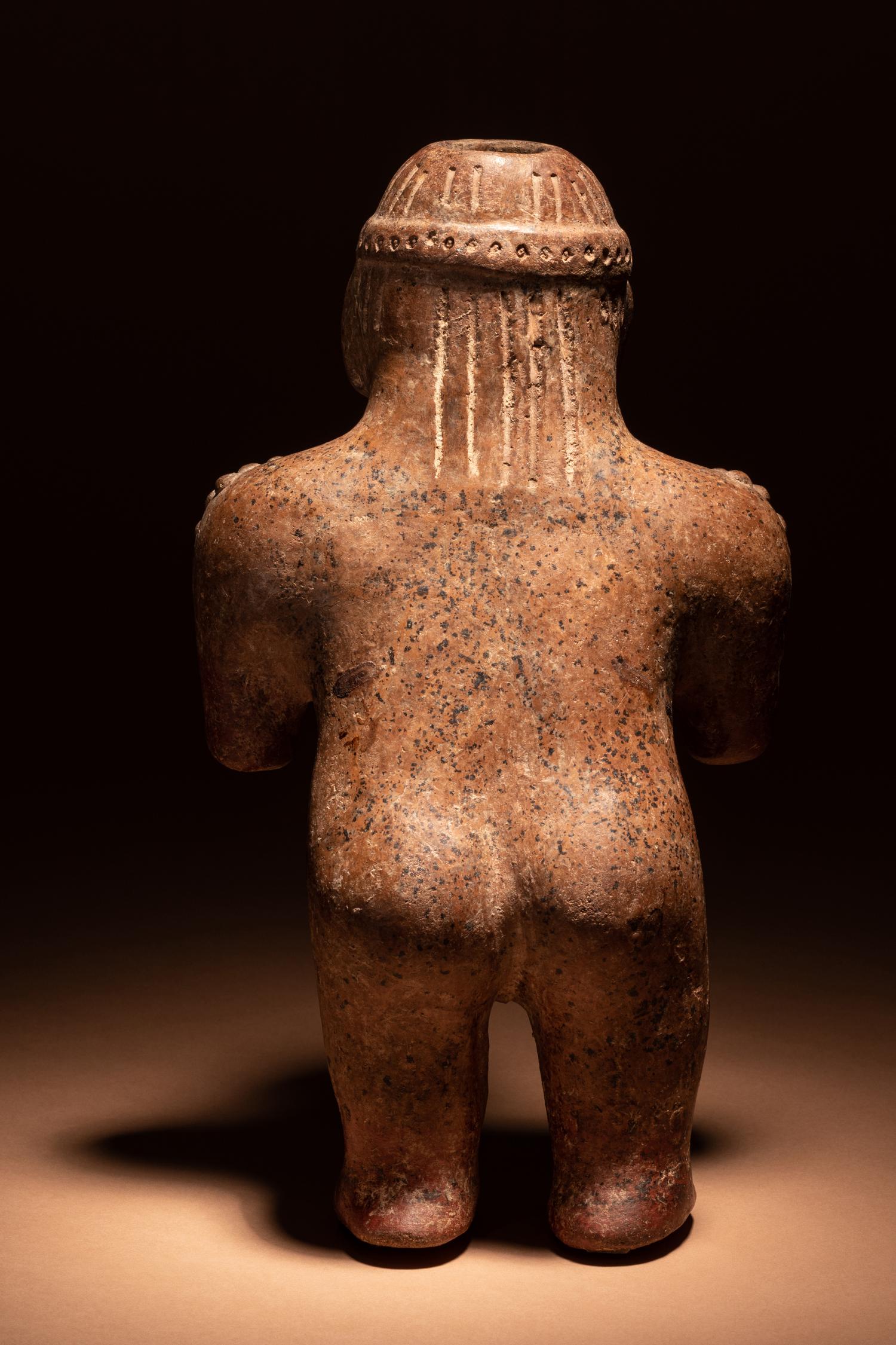A Jalisco Terracotta Standing Male Figure