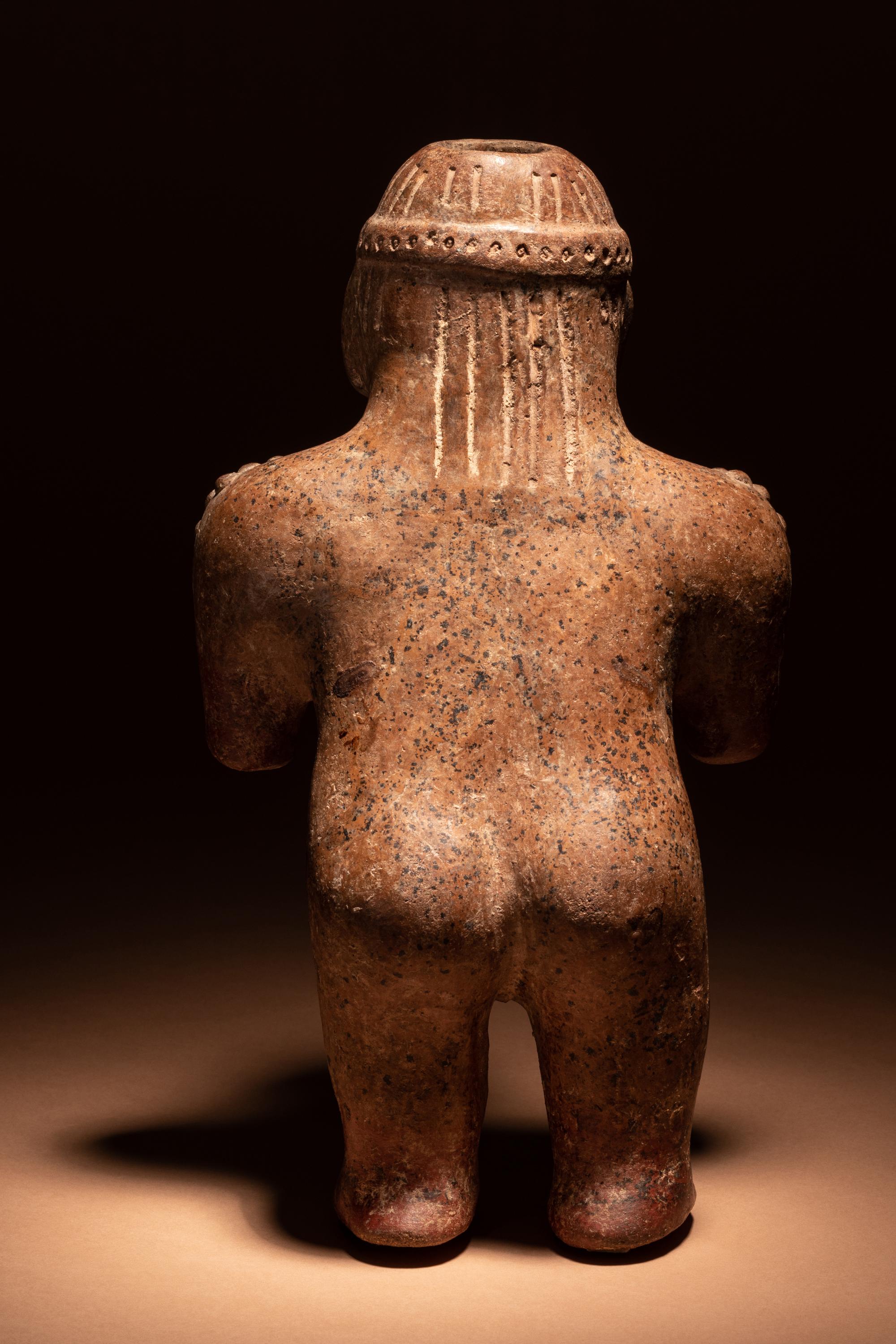 A Jalisco Terracotta Standing Male Figure