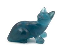 Blue Cat Figurine