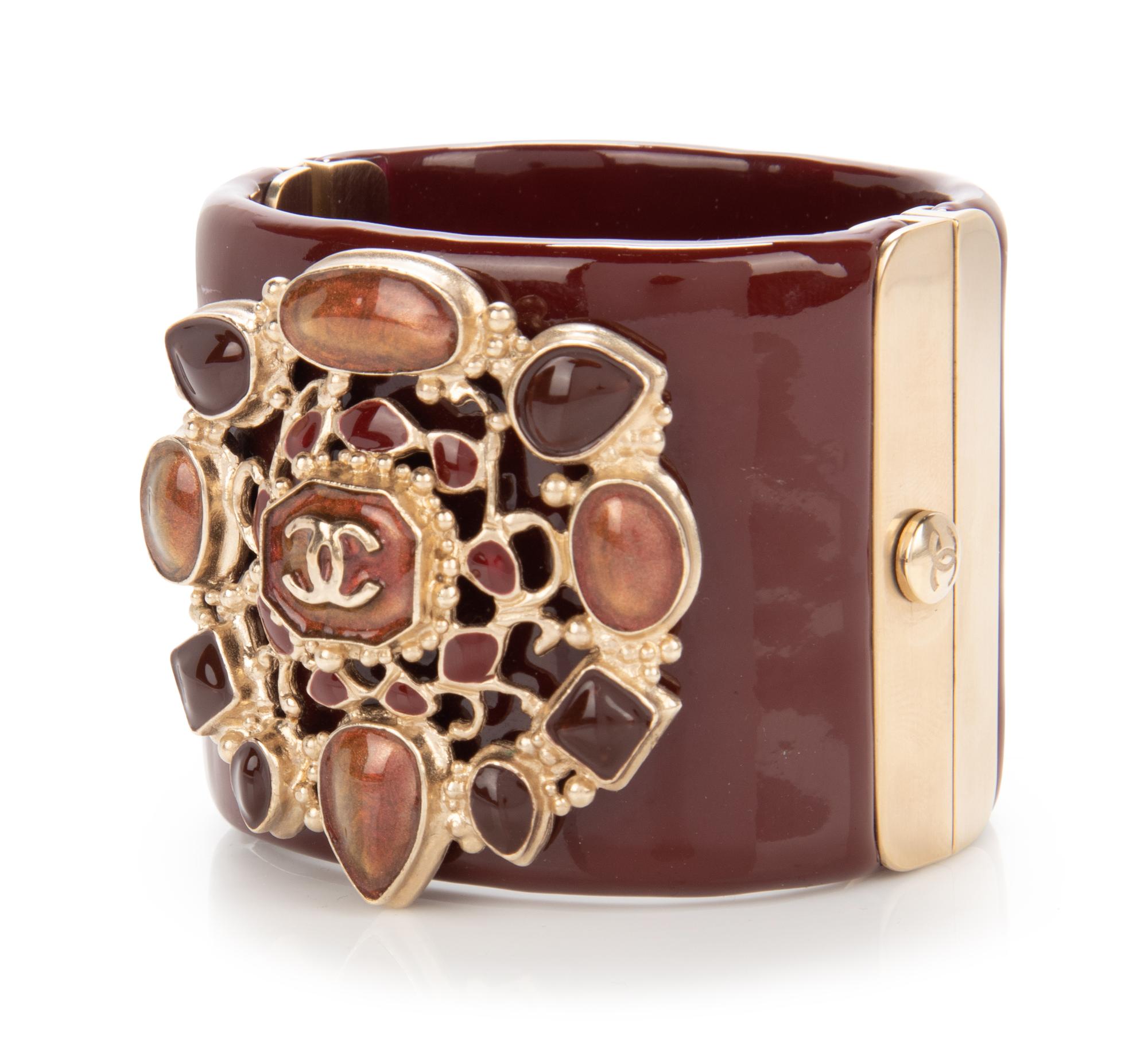 Chanel Wide Cuff Bracelet, 2012