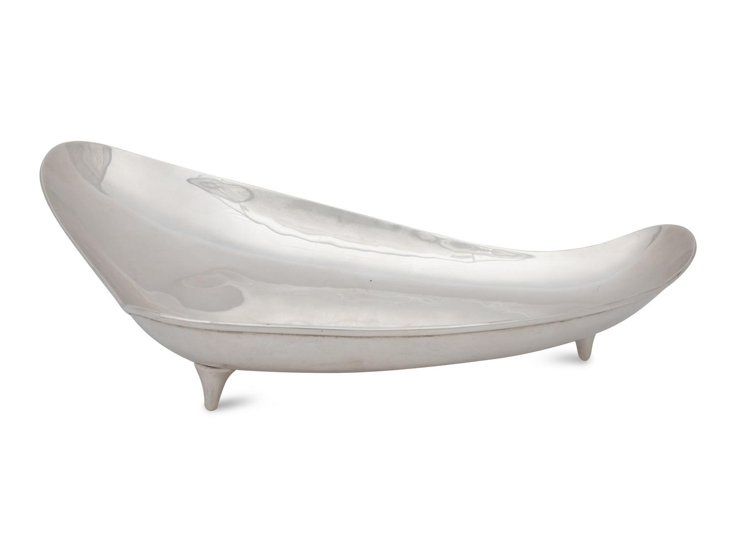 A Mexican Silver Centerpiece Bowl