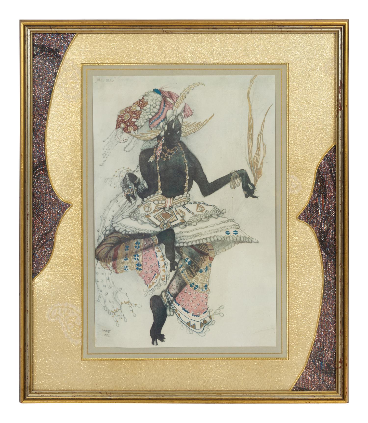 Group of Three Costume Designs for the Ballet Russes