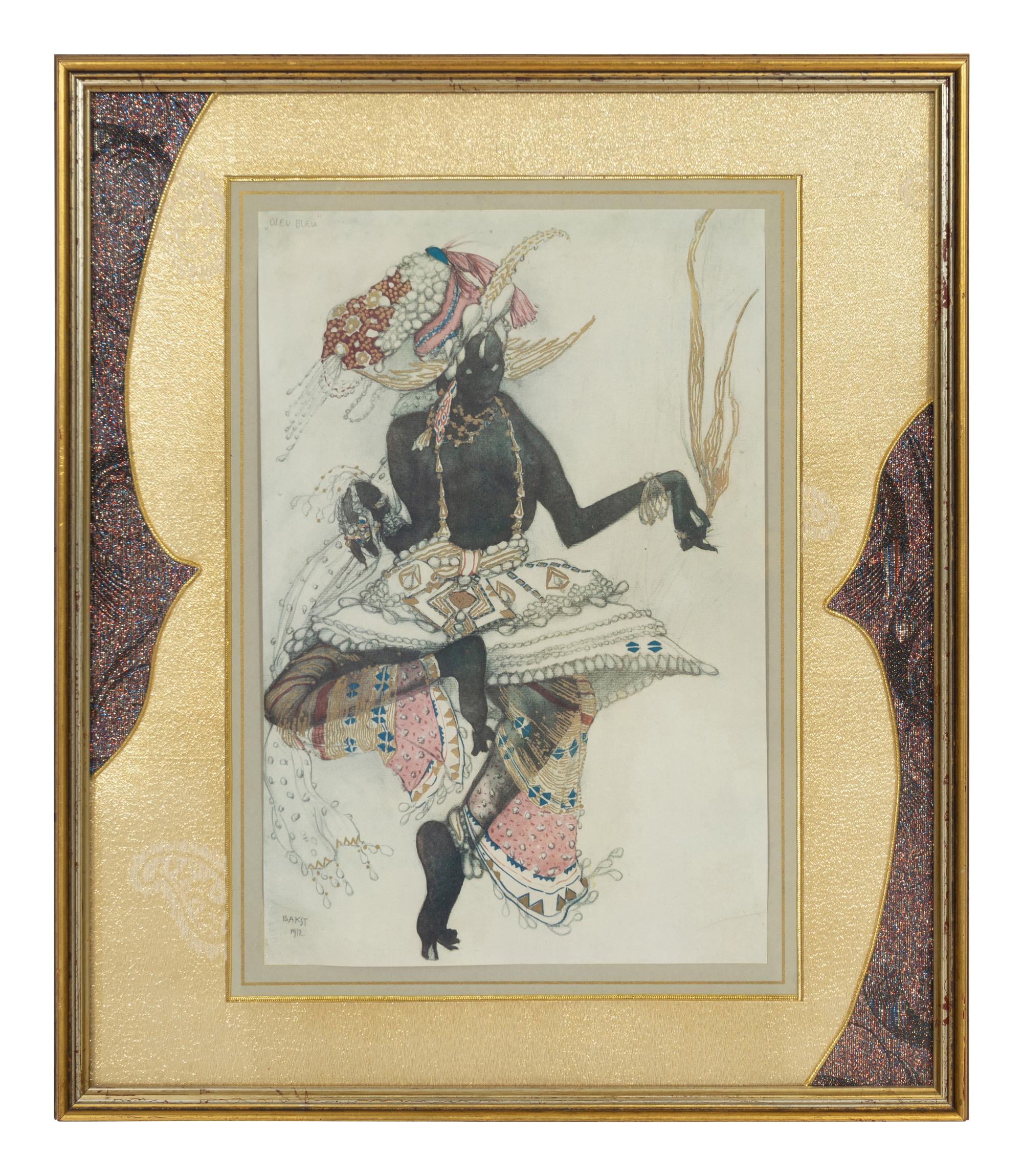 Group of Three Costume Designs for the Ballet Russes