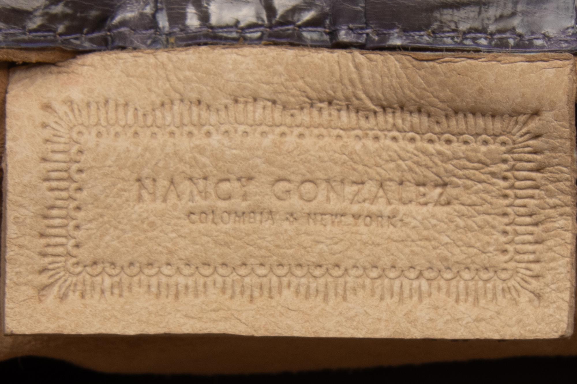 Two Nancy Gonzalez Crocodile Handbags