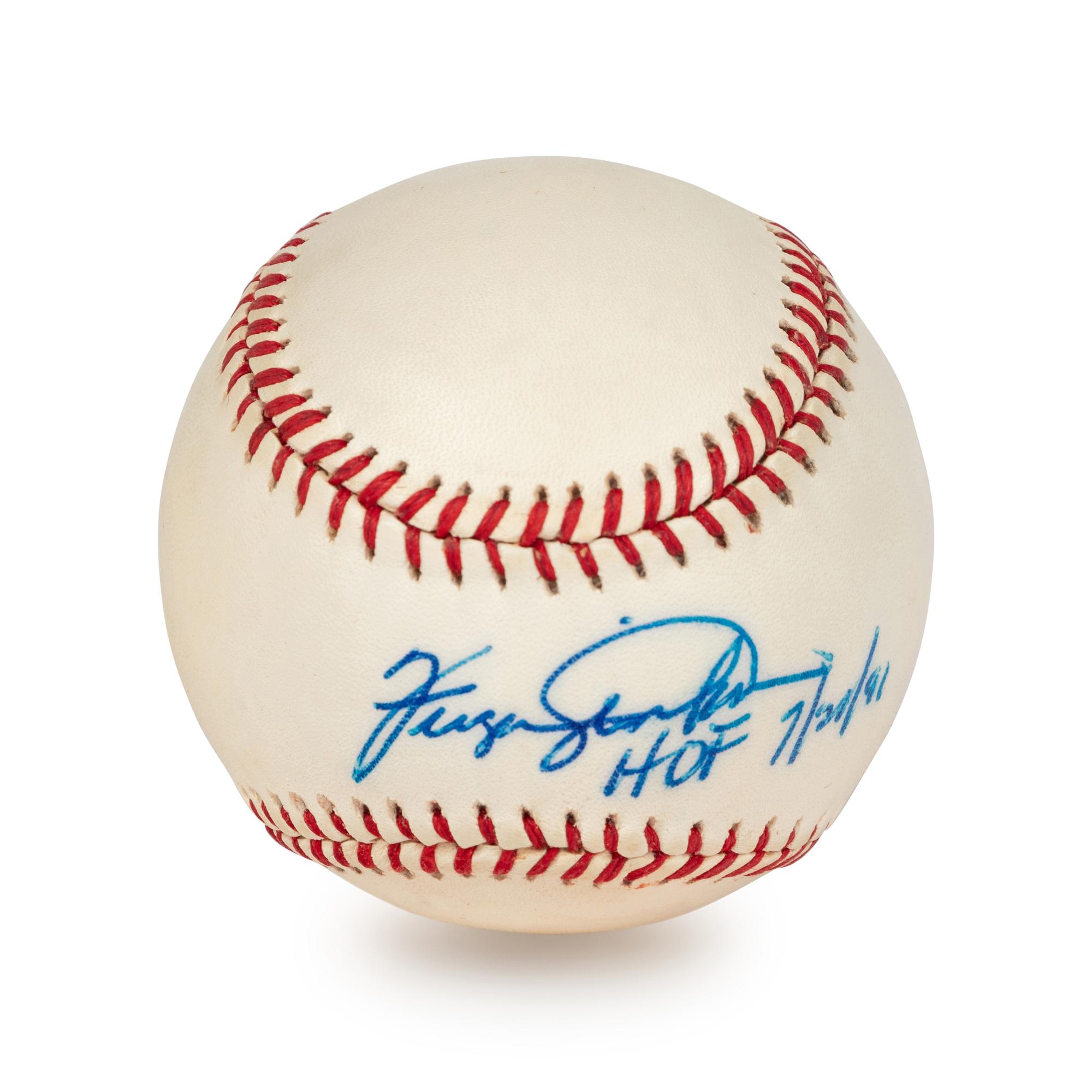 A Tom Seaver Signed Autograph Baseball (Beckett Authentication Services BAS Certified),