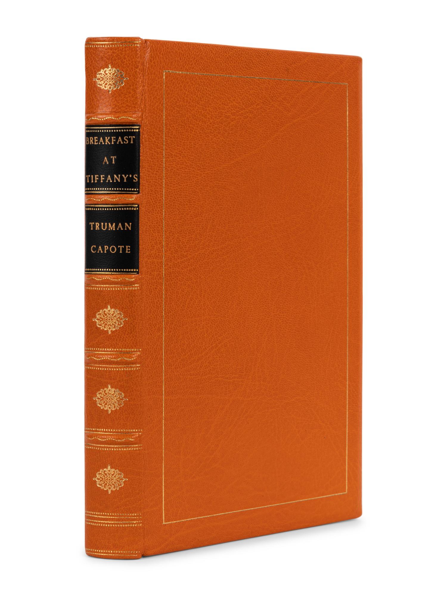 CAPOTE, Truman (1924-1984). Breakfast at Tiffany’s . New York: Random House, 1958.