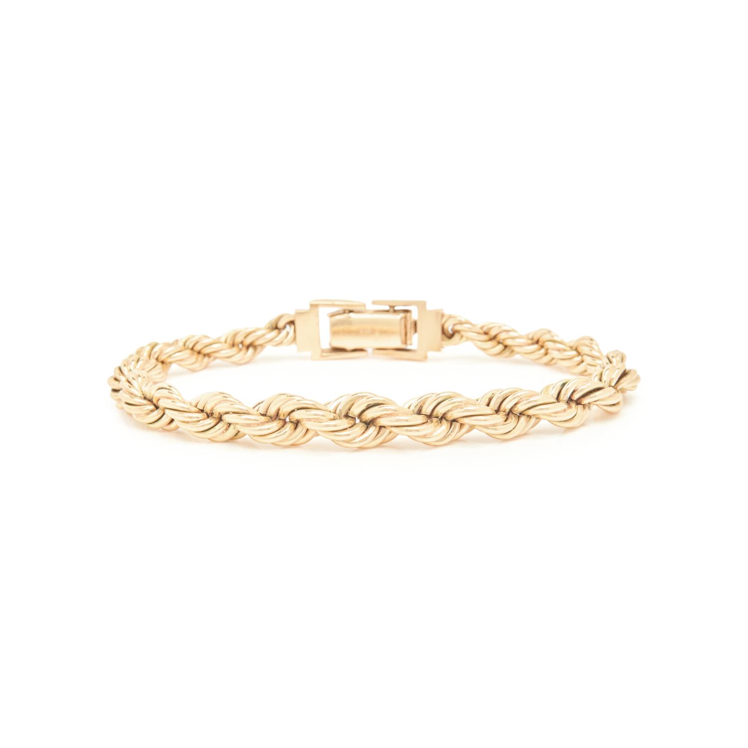 YELLOW GOLD BRACELET AND NECKLACE