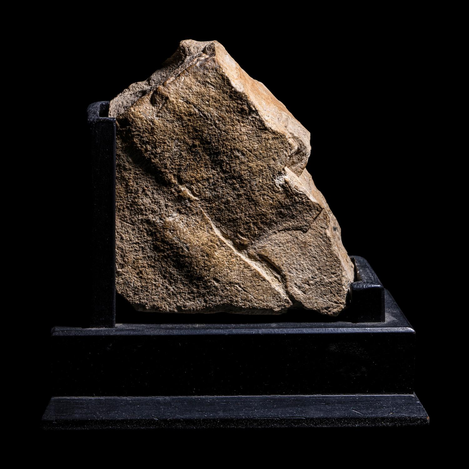 An Egyptian Limestone Fragment with the Face of a Foreigner