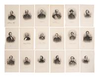[LINCOLN, Abraham (1809-1865)]. Ephemera associated with Lincoln's life and political career.