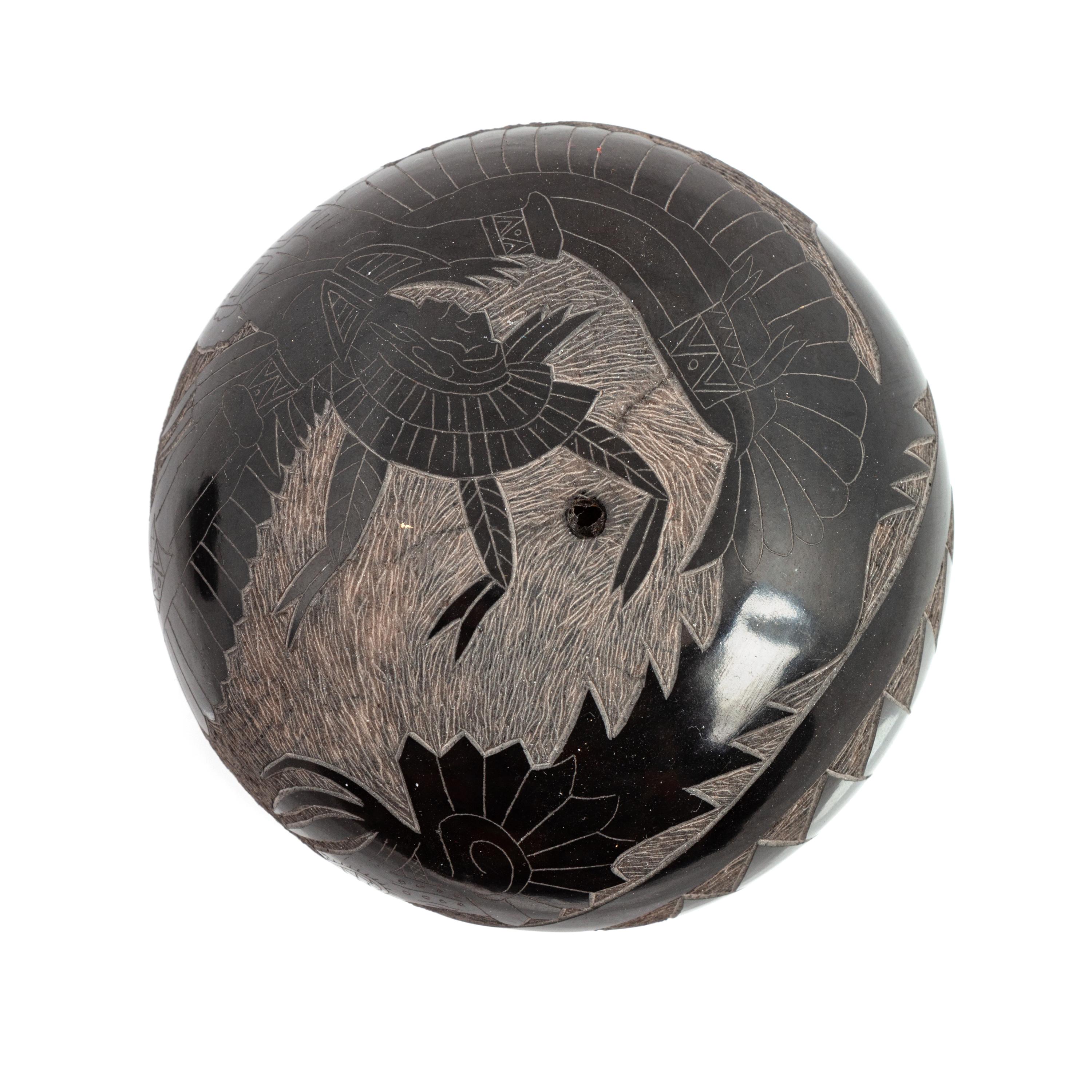 Miniature Sgraffito Jars