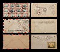 [FLIGHT COVERS] A Collection of United States Dispatched Zeppelin Flight Covers