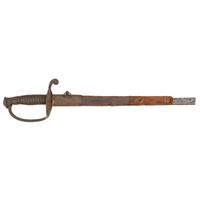 Confederate Agrider H. Dufilho Staff & Field Officer's Sword with broken blade. New Orleans, Louisiana.