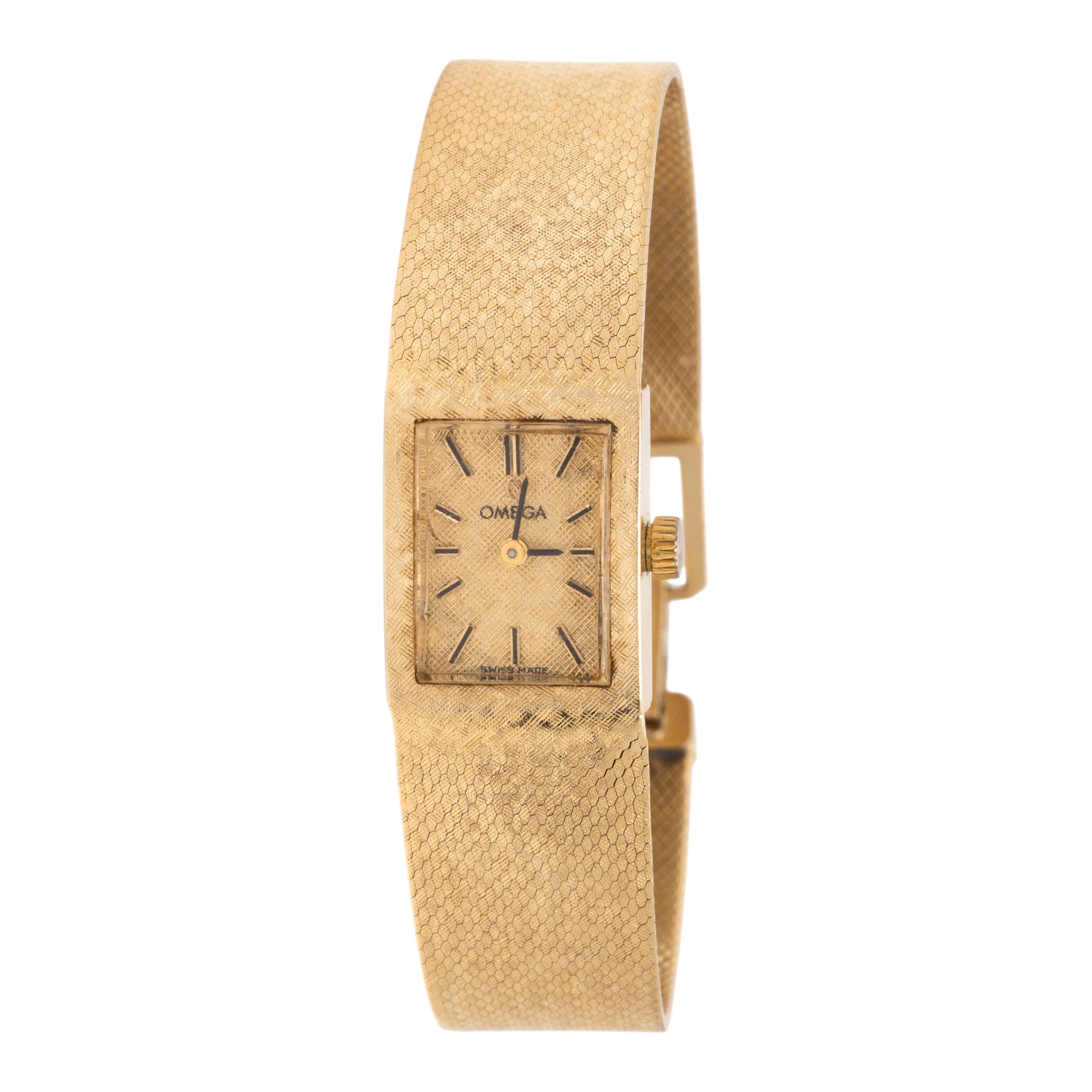Omega, 14K Yellow Gold Watch