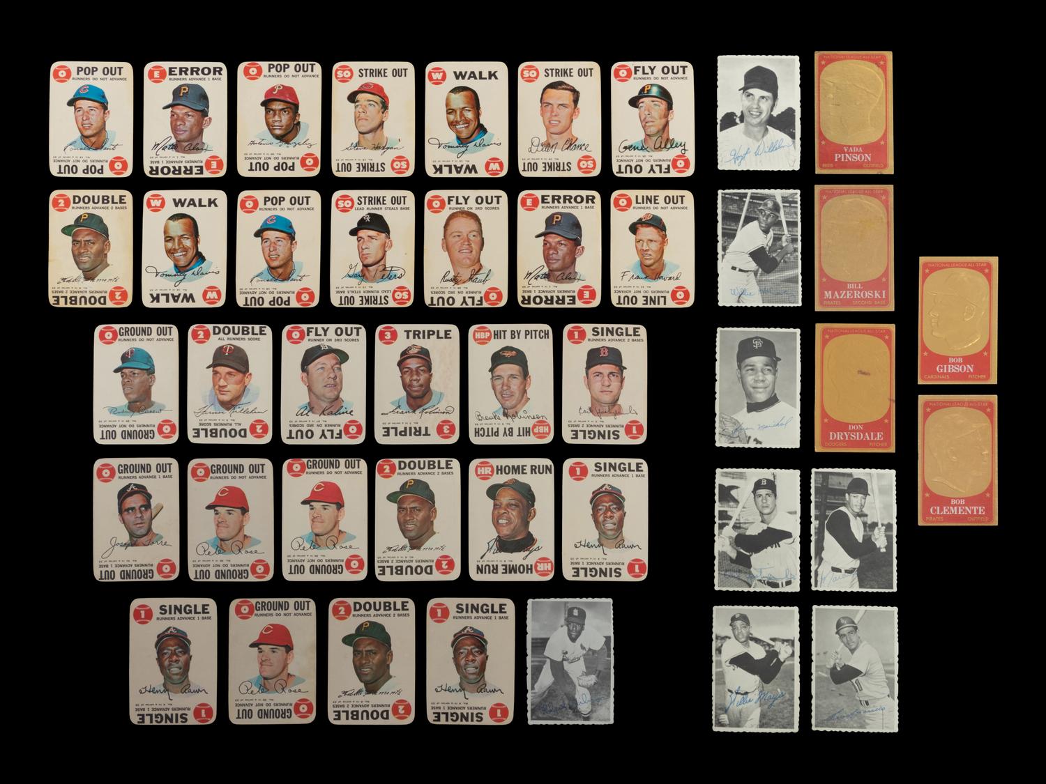A Group of 43 Assorted 1960s Topps Oddball Baseball Card Issues Including Multiple Hall of Famers