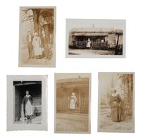 [SLAVERY] -- [RECONSTRUCTION]. Small archive of photographs and documents associated with Fannie "Cook" Sims (ca 1850-1943), a freed woman who worked as a domestic laborer in Chester County, South Carolina.