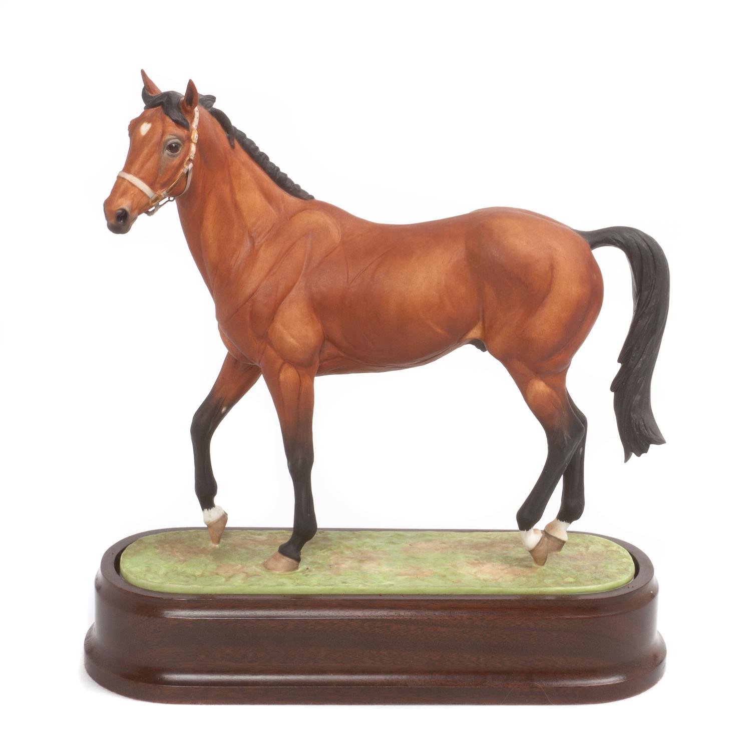 A Royal Worcester Porcelain Figure, Doris Lindner Width 9 1/2 inches. — 20TH CENTURY