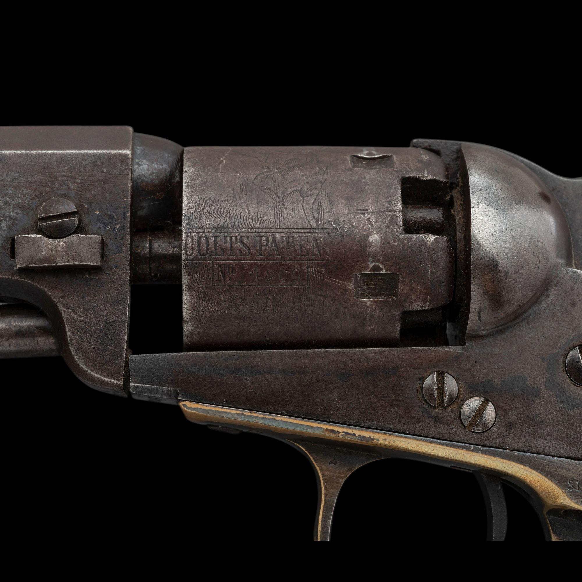 The Inscribed Sword, Colt 1851 Navy, & Colt 1849 Pocket Revolvers of Medal of Honor Recipient Capt. Samuel Hymer of the 115th Illinois Volunteers