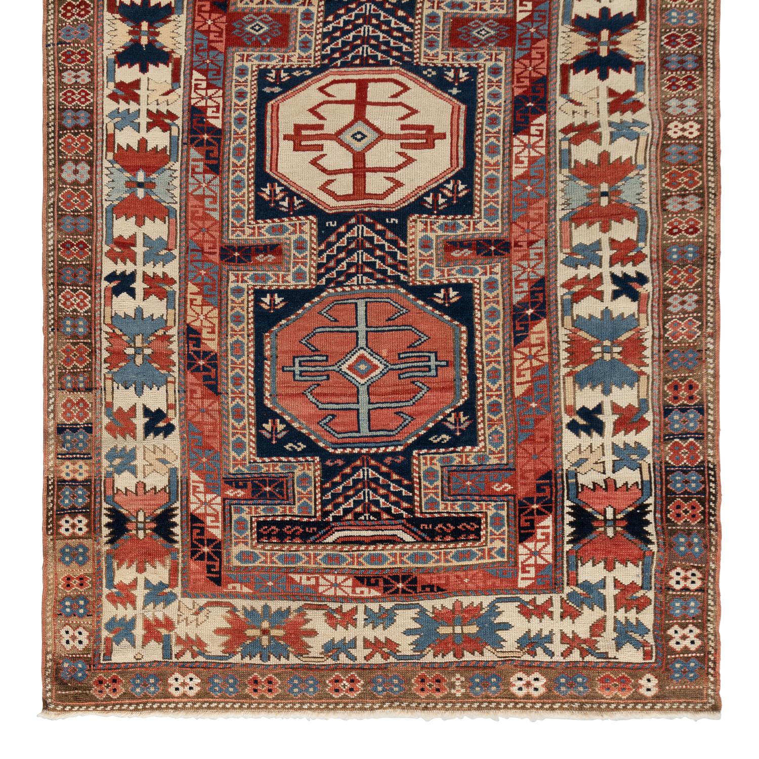 A Kuba Wool Rug
