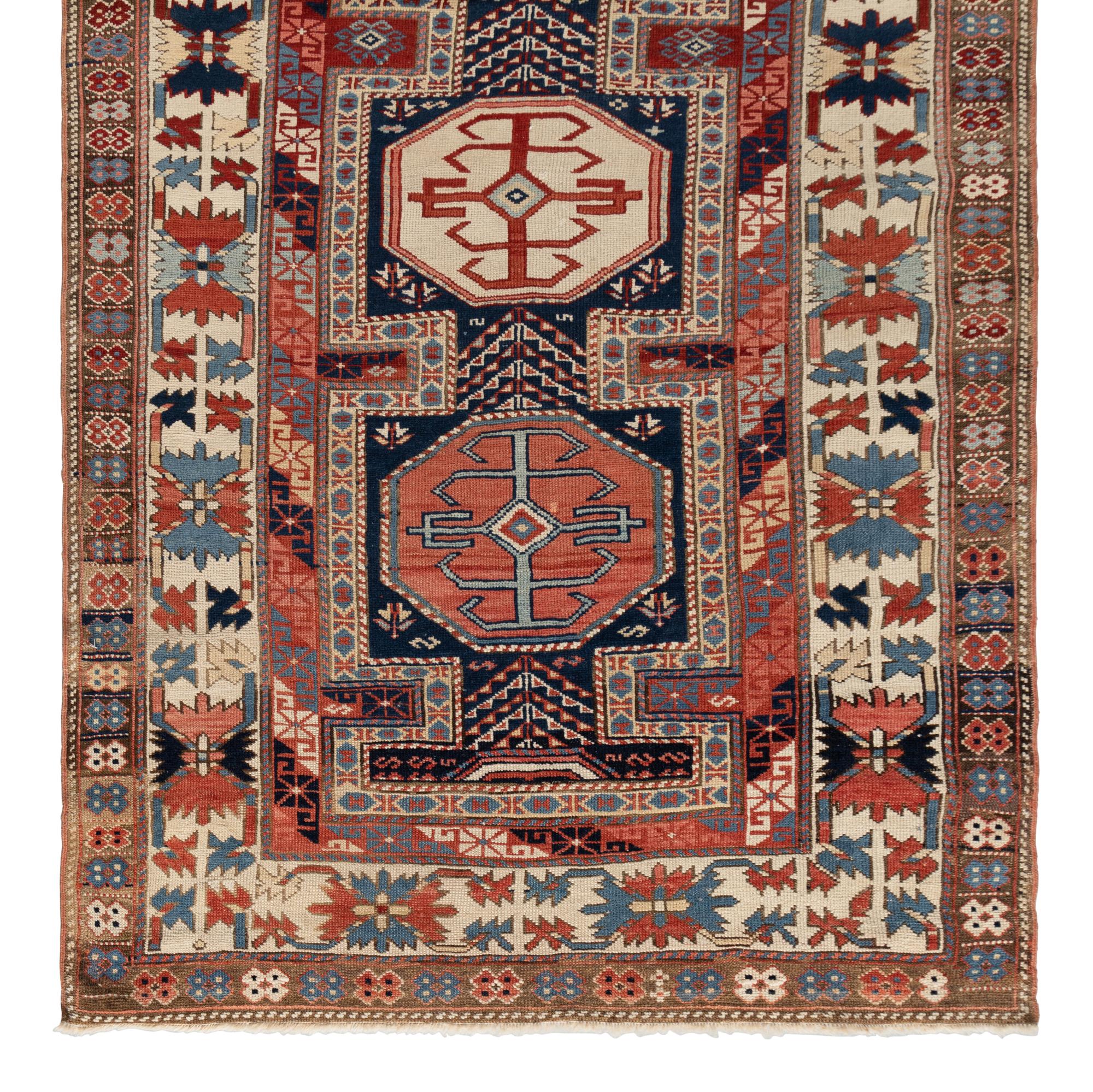 A Kuba Wool Rug