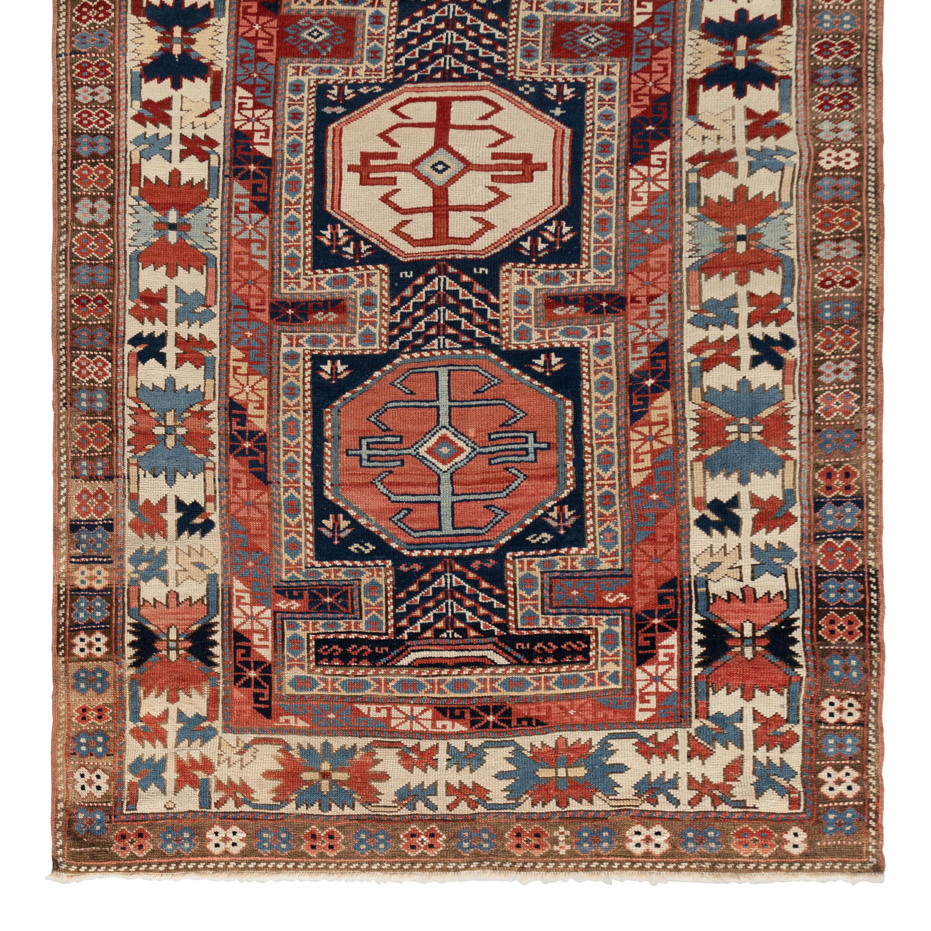 A Kuba Wool Rug
