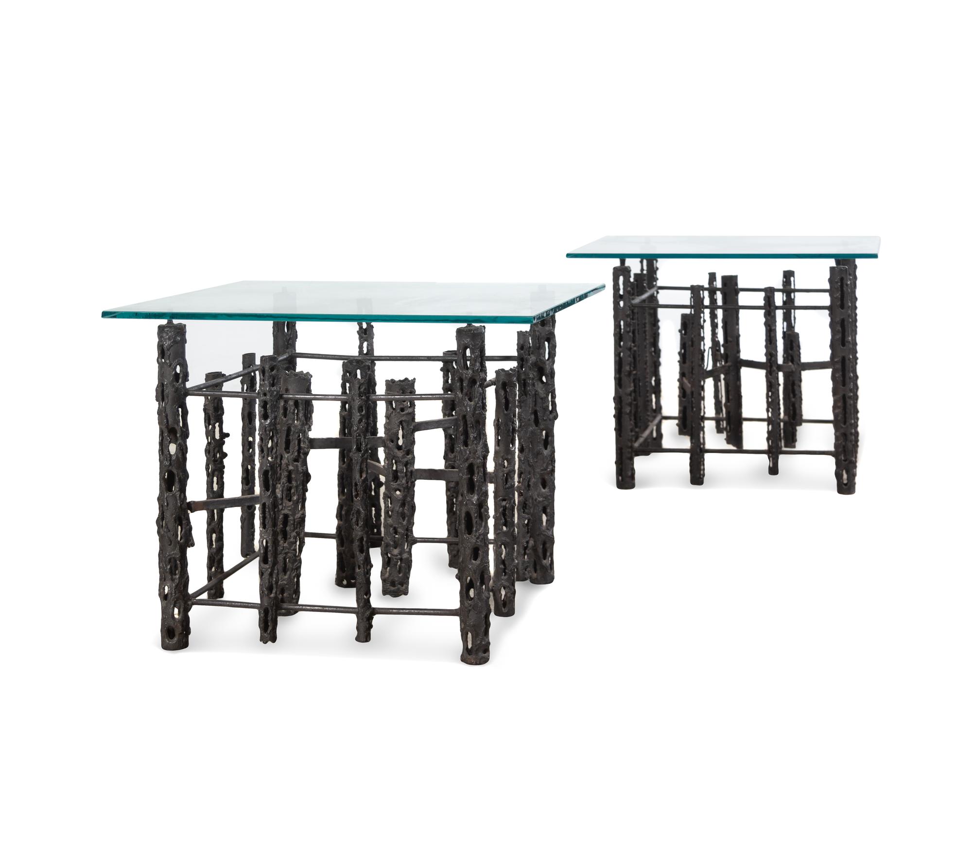 Brutalist Side Tables